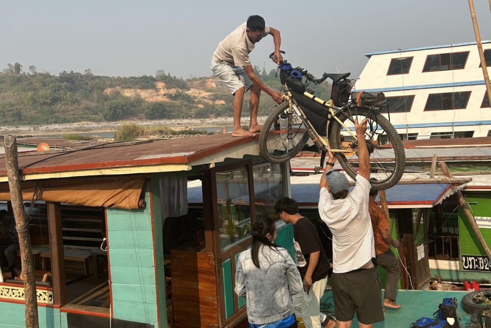 Slow boat down the Mekong